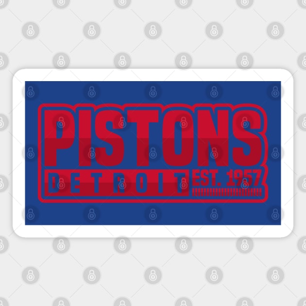 Detroit Pistons 01 Magnet by yasminkul